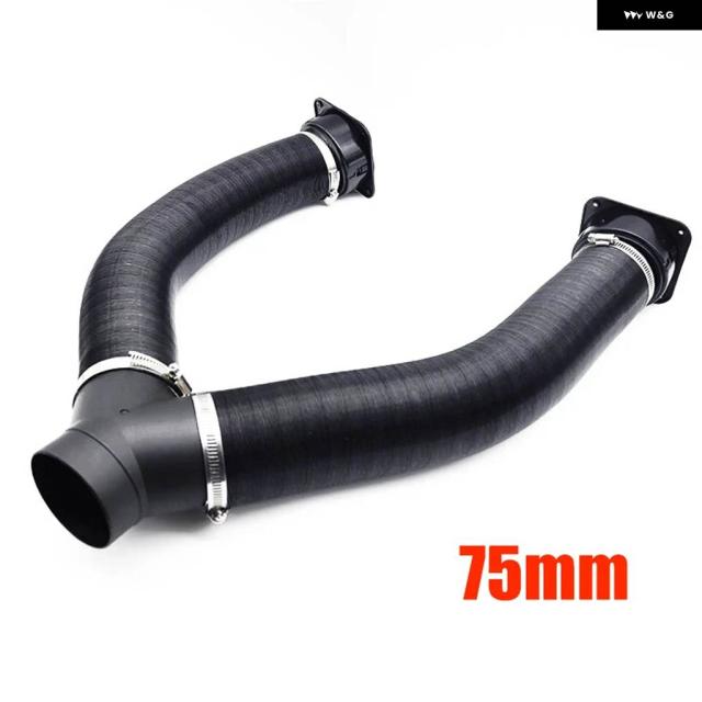 75MMエア パイプ ホースラインヒーター エアベント アウトレット フラットYピースコネクターセットウェバストドメティックプレーナー用ディーゼルヒーター用