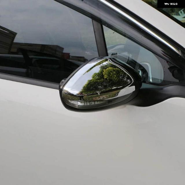 プジョー 2008年 208年 GTI 2014年2018年 ABSクロームリアビューミラー カバー ステッカー アクセサリー