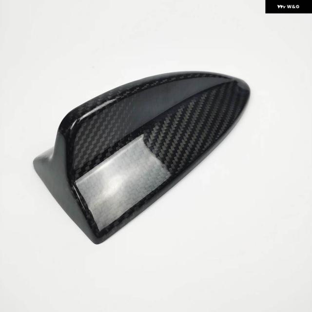 BMW E90 E91 E92 3 SEIRES M3 E82 1M カーボン シャークフィン アンテナカバー キャップ リアルカービンファイバー