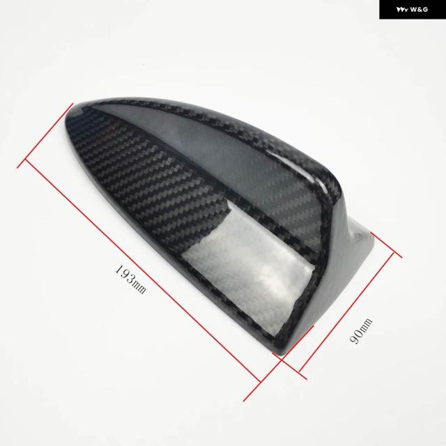 BMW E90 E91 E92 3 SEIRES M3 E82 1M カーボン シャークフィン アンテナカバー キャップ リアルカービンファイバー_3