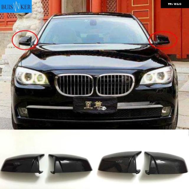 BMW ホーンキャップ M スタイル ブラックサイドミラー キャップ 5 6 7 SERIE F01 F02 F03 F04 F06 F07 F10 F11 F12 F13