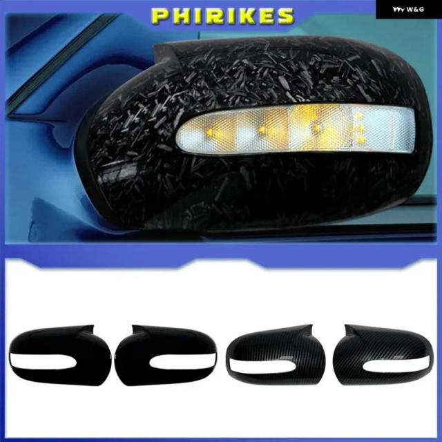 バックミラー キャップサイドミラー カバー メルセデス ベンツ EC クラス W211 W203 2001-2007年型車用アクセサリー
