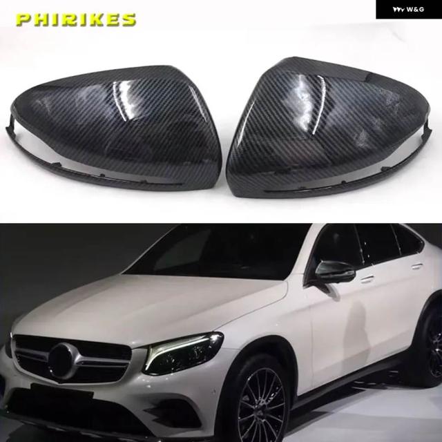 カーボンミラー カバー メルセデス ベンツ カーボンキャップ W205 W222 W213 W238 X205 X253 C217 W463 カバー C S GLC E G クラス AMG 交換