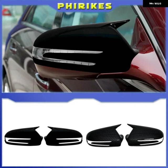 メルセデス ベンツ CLS C219 W219 CLS280 300 320 350 2009-2011 カーボンカーリアビューミラー カバー