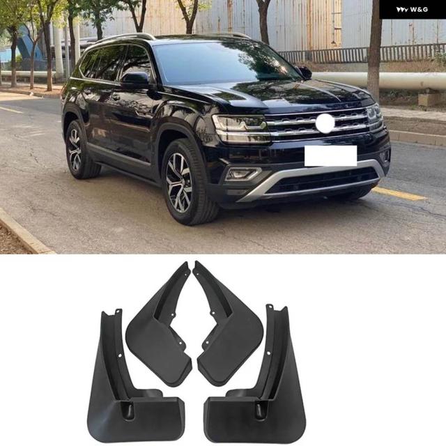 フォルクスワーゲン VW テラモント アトラス 2017 - 20台車用 マッドガード フロントリア フェンダー プロテクター マッド フラップ スプラッシュ アクセサリー