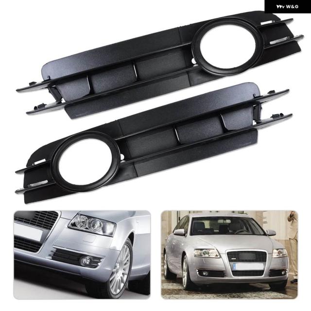 BELER 2X 4F0807681A 4F0807682A フロント フォグライト グリル アウディ A6A6 QUATTRO C6 2005 - 08