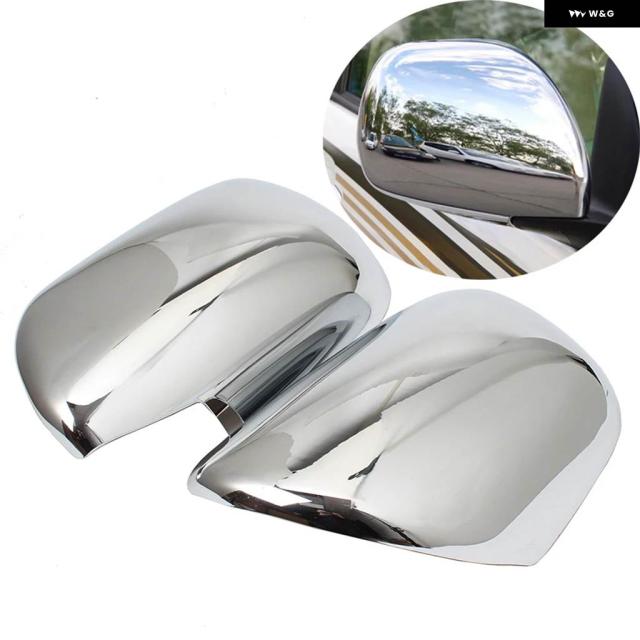 トヨタ ランドクルー PRADO120ザードアサイドミラー クロームカバー 2003-2009年モデルクロームサイドミラー カバー シェルケースキャップ 6,660円