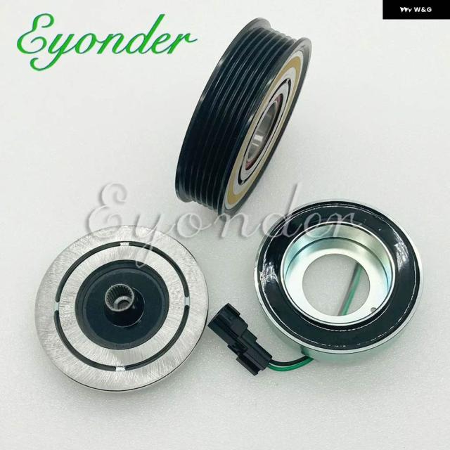 フォード エクスプローラースポーツ3.5 3.5L FB53-19D629-BA FB5319D629BA FB5319D629BB FB53-19D629-BB用 エアコン コンプレッサークラッチ プーリー_2