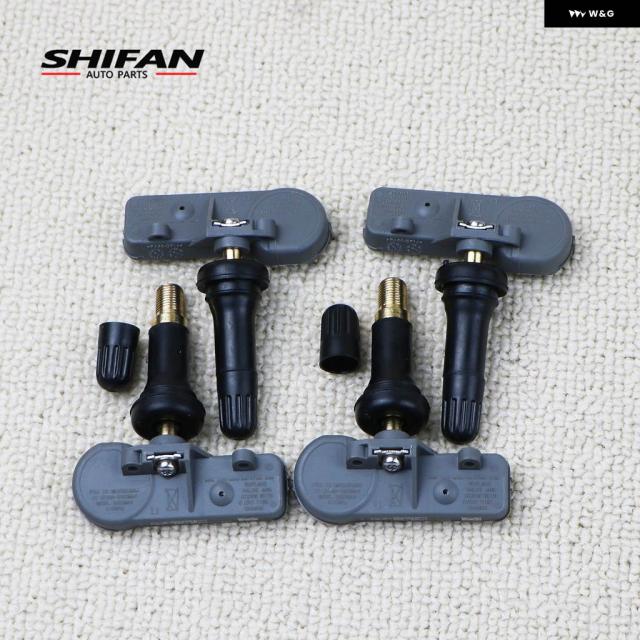 シボレー 4PCS 13581558タイヤ エア圧 センサービュイック用アベオ キャデラック エスカレード用アリュールラクロス13586335 12768826 15920615