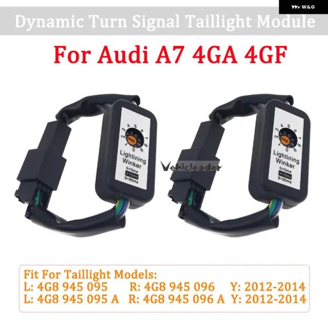 LED テールランプ ダイナミックウィンカー アダプタ 馬具 ブリンカー モデュール 一揃いの道具 アウディ A7 4GA 4GF運動競技うしろ側2012-2019年ひな型 テールランプ