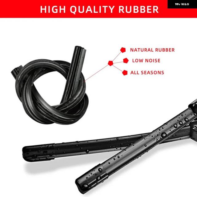 インフィニティEX25 EX35 EX37 QX50 2007-2016用3個分車用 ワイパ 向こう正面後押し ワイパ ブレードブラシ 四輪車付属品 2007 2008