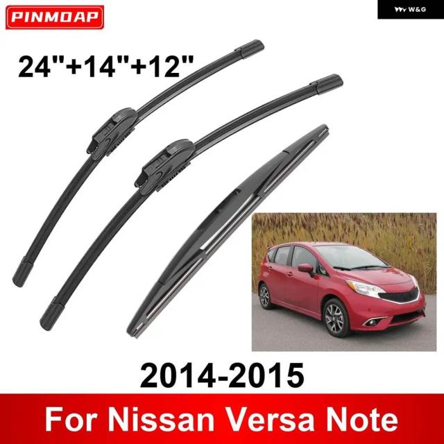 日産 バーサノート用3平和条約車用 ワイパ 2014-2015 向こう正面後押し ワイパ ブレードブラシ オート付属品 2014 2015