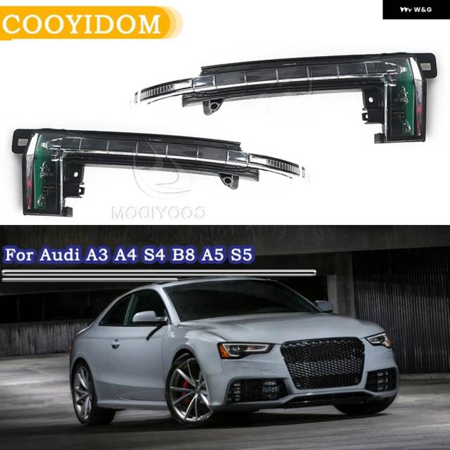 リアビュー ウィンミラー インジケーター アウディ A3 A4 S4 B8 A5 S5 8K0949101C 8K0949102C 8KD 949 101 C