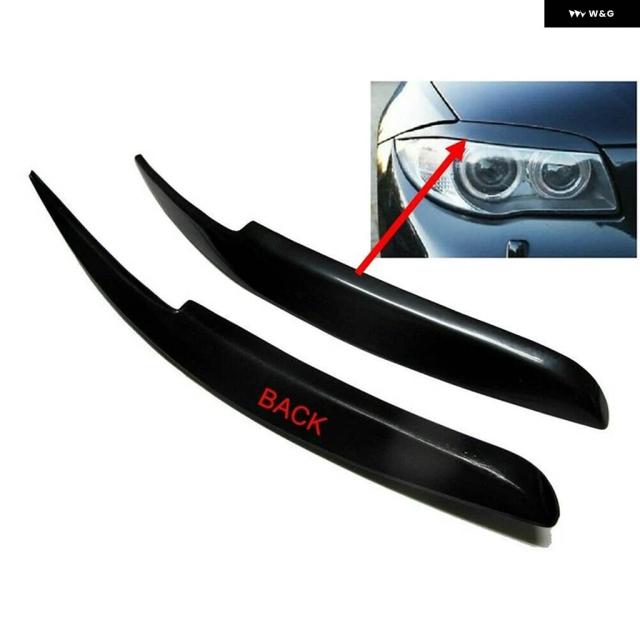 アイブロウ ヘッドライト カバー BMW 1シリーズ E81 E82 E87 E88 2005-2010