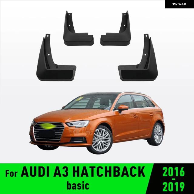 アウディ A3 ハッチバック 2016年モデル - 19 フェンダー マッド フラップ マッドガード アクセサリー