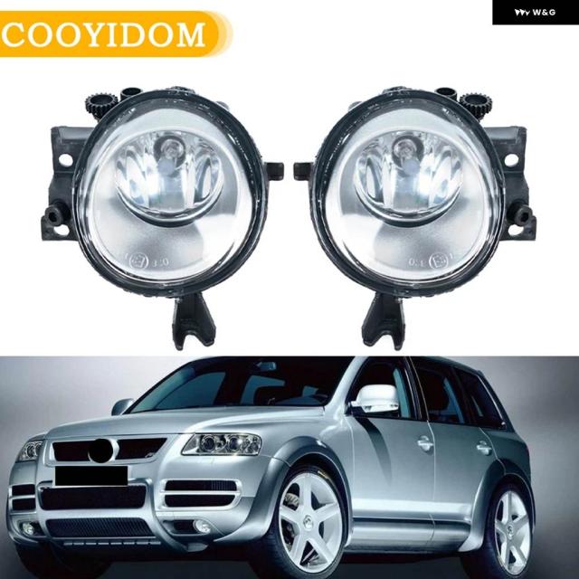 2003年モデルVWトゥアレグ - ハロゲン バルブ 付きフロント バンパー フォグライト 10L6941699F 95563116501