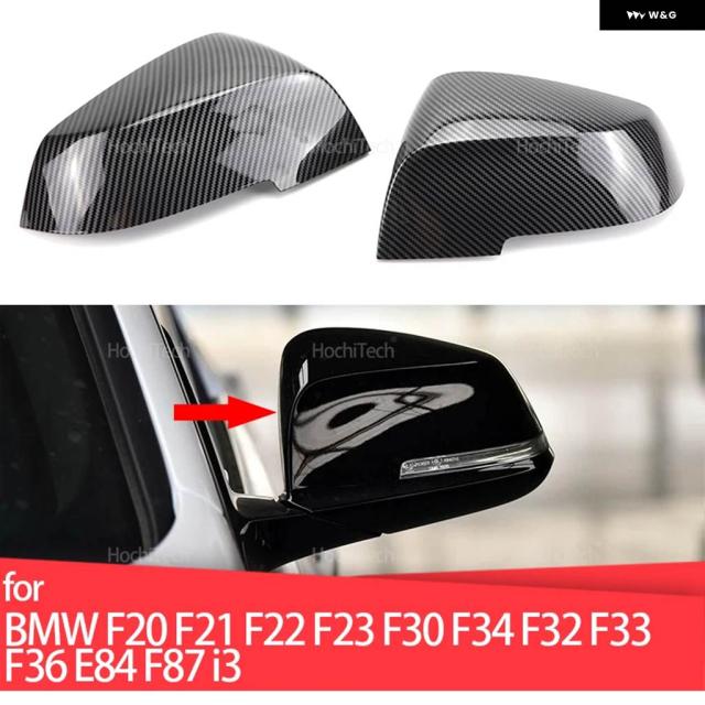 ブラック F20 F21 F22 F23 F30 F34 バックミラー カバー ウイング サイドミラー キャップ ホワイト BMW F32 F33 F33 F36 E84 F87 I3_1