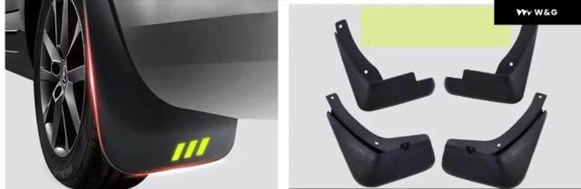 トヨタ C-HRCHR 2016年2017年2018年モデル車両マッド フラップ モールド マッド フラップ マッドガード カー スタイリング 自動車アクセサリー_1