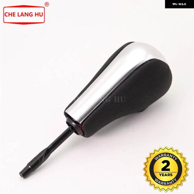 BMW 3シリーズ E90セダン 316 318 320 323 325 328 330 335 2008 - 11台用 オートマチックレザー シフト スティック ノブ レベル