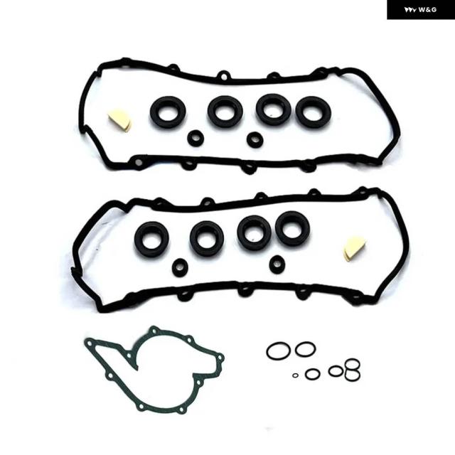 自動車 エンジン 部品 バルブ カバー ウォーター ポンプ オイル充填キャップガスケットセットフィットキット 98-20 3.7 4.2L ガソリン アウディ A6 A8 スパイカー VW フェートン用_1