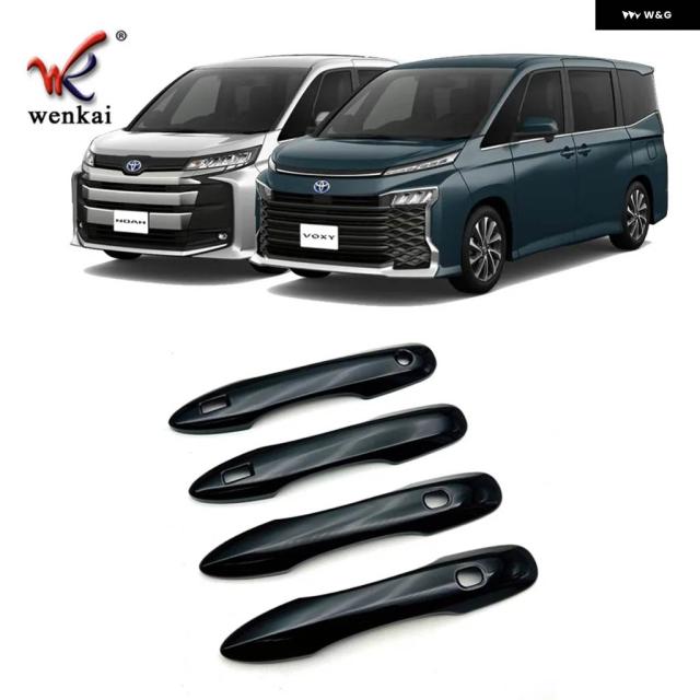 2022年モデル トヨタ ノアヴォクシー90シリーズ外側 ドアハンドル 装飾 カバー キャップオーナメントABSクローム_5