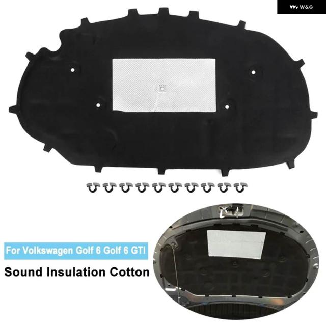 1枚分 フォルクスワーゲン ゴルフ 6 VW ゴルフ 6 GTI用 フロントフード防音 防熱綿