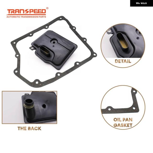 トランスピード 62TE オートトランス ミッション オイル フィルター 168018555AA 05078555AA ダッジ クライスラー RAM用オイルパンガスケット 2008-2016