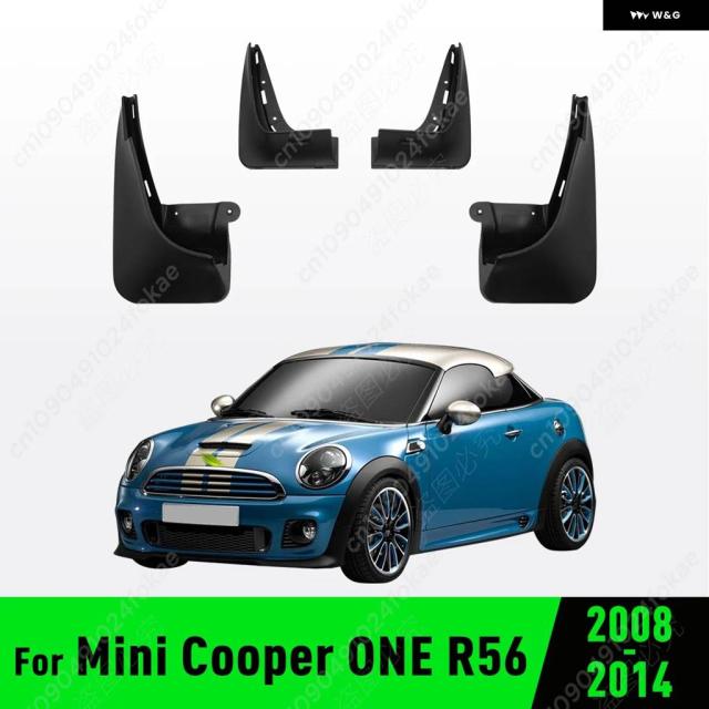 2008年2014年モデルミニクーパーONE R56マッド フラップ マッドガード アクセサリー