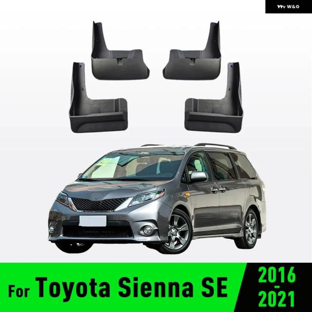 フェンダー マッドガード ガード スプラッシュ フラップ マッドガード トヨタ シエナSE 2016-2019 2017 2018年自動車アクセサリー
