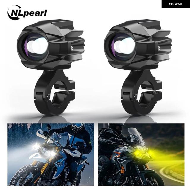 バイク ヘッドライト LED補助 フォグライト モトドライビングカー フォグスポット ヘッドライト 6500Kランプ BMW R1200GSアドベンチャーLC