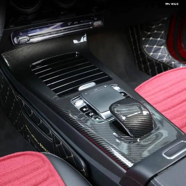 メルセデス ベンツ A CLA クラス W177 C118 A180 A200 A220 コンソール トリム カバー プラスチック ステッカー スタイリング
