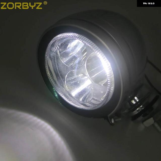 ゾルビズ クローム 自動二輪車 金属元素 レトロ LED くぐり抜ける動かす 前照灯 フォグライト ハーレー 喫茶店 レーサー クリーヴァ