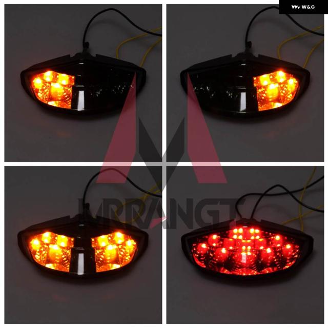 ドゥカティ モンスター 696 795 796 1100 統合型 LED テールライト ウィンカー オートバイ ライト