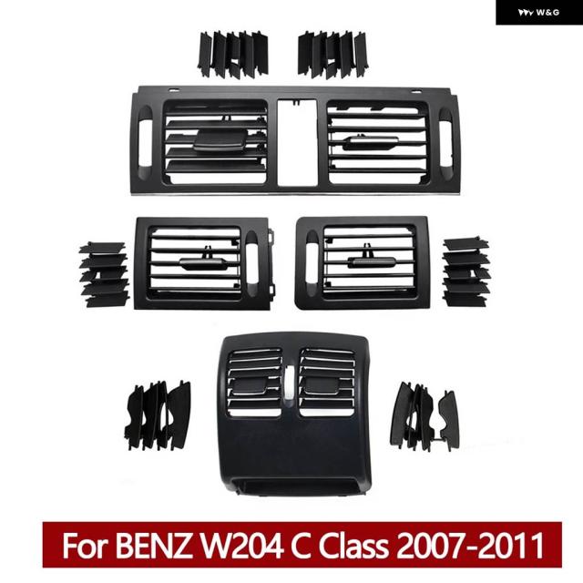 左ハンドル 右ハンドル W204 エアコン ベント グリル アウトレット カバー パネル メルセデス ベンツ C クラス C200 C220 C230 C260 C300 C350 2007-2011