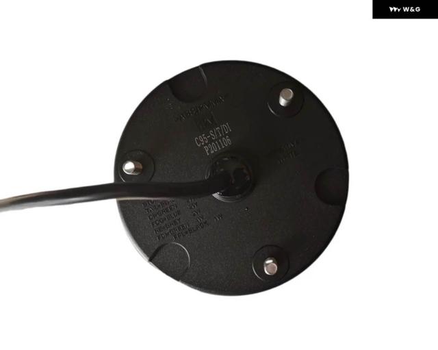 2E4 95MMハイ トラック ラウンド テールライト 12V赤 アンバー LED テールランプ トラック バス カーストップウィンカーバックライト_2