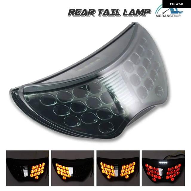 オートバイ LED リアウインカーテールストップランプ統合 ホンダ CBR 600 CBR600 F4 1999年2000年9900年F4I 2004年2005年2006年