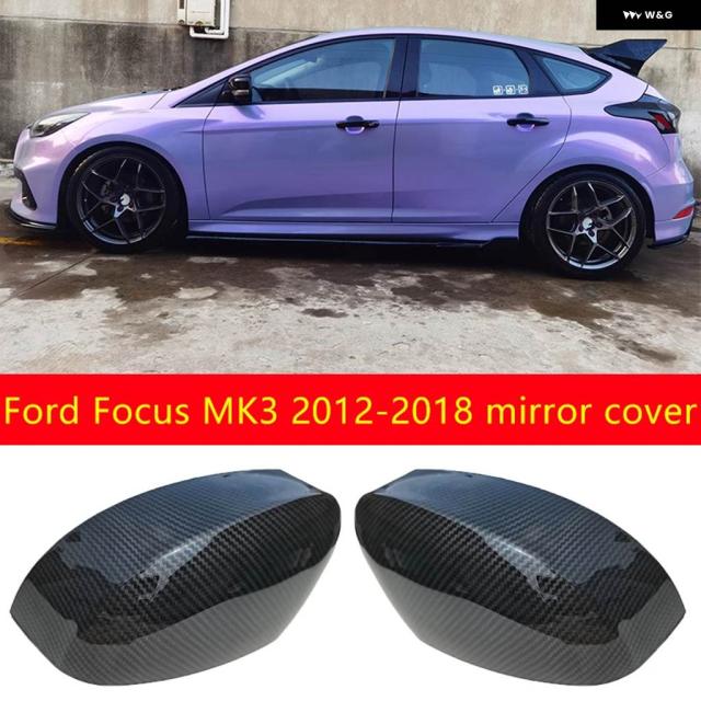 左右リアビューミラー キャップサイドミラー シェル フォード フォーカス MK3 ST RS 2012-2018 カー スタイリング