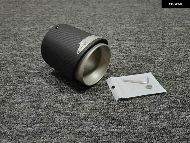 ワンピース ミニ クーパー F54 F55 F56 F57 R60 R61 F60 R55 R56 R57 R58 R59 S JCW マットカーボン排気 パイプ 車