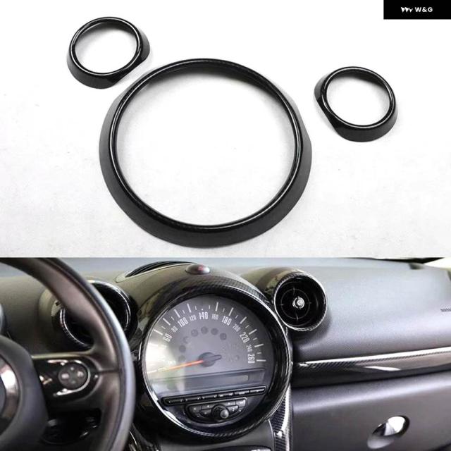 ABS BMW MINI COUNTRYMAN R60 2013-2016 セントラル ダッシュボード エアベント リング トリム インナーモールディング