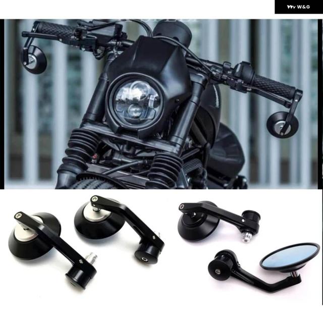 赤ちょうちん挙げ句のはて 側面鏡鑑 ホンダ レブル 250 500 300 1100 コマーシャル/CMX500 CMX300 CMX250 CMX1100 17 18 19 20 21 22 2017 - 20-2023