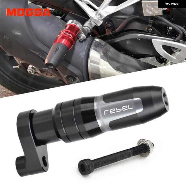 バイク フェイルプロテクション エキゾースト スライダー クラッシュ パッド スライダー ホンダ CMX500 CMX CM 300 500 REBEL500