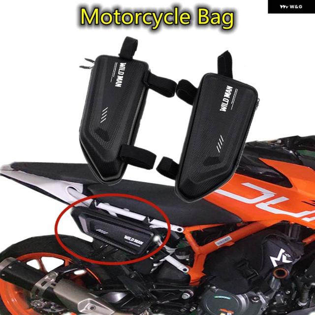 トライアンフ SPEED TRIPLE/R SCRAMBLER TIGER 800/XC 1050 1200 バイク 用 ハードシェル トライアングルサイドバッグ 防水 バッグ