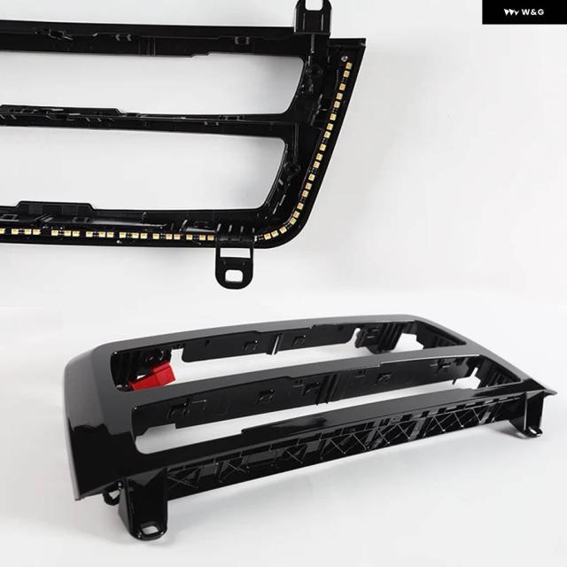 ダッシュボード センター コンソール アンビエントライト インテリア 2色 ラジオ AC パネル LED トリム BMW 3 4 F30 F31 F32 F33 F34 F36_2