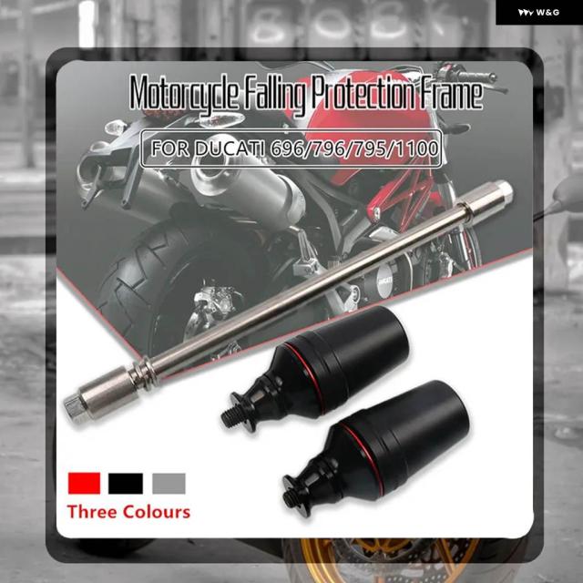 ドゥカティ MONSTER 696 796 795 1100 HYPERMOTARD 821 HYPERSTARADA 落っこちる ひな型 スライダー フェアリング かばい立て 衝突 プロテクター