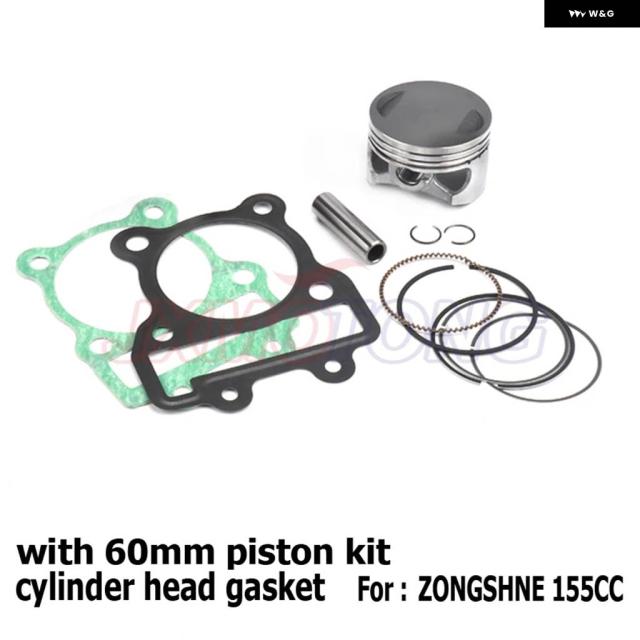 60MM ピストンリング キット ヘッドガスケット YINXIANG YX 150CC 160CC 水平 エンジン ダートピット バイク モンキー ATV クワッドパーツ