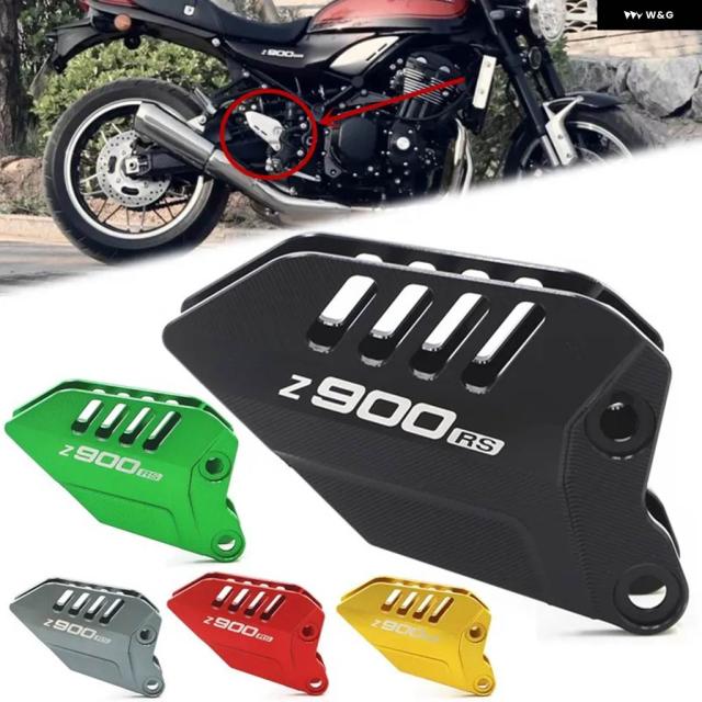 カワサキ Z900RS Z900 RS 2017 - 20 バイク フットペグ リアセット ヒールプレート ガード プロテクター