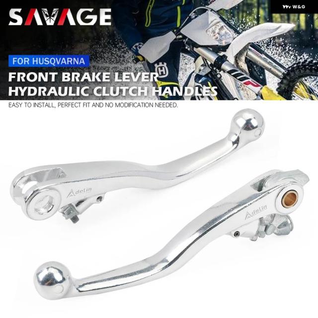 フロントクラッチブレーキ レバー HUSQVARNA FE FC 250 350 450 501 FX TE 150 250 300 300I 250I TX TC バイク コントロール ハンドル FE350