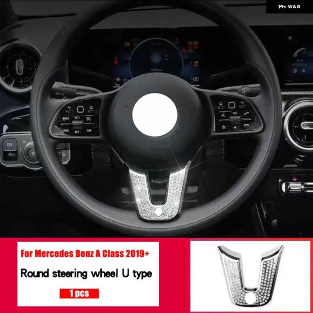 メルセデス ベンツ A クラス W177 2018 - 21 A180 A200 A220 A250 A35 AMG センター コンソール トリム ダイヤモンドカバー クリスタル ステッカー_15