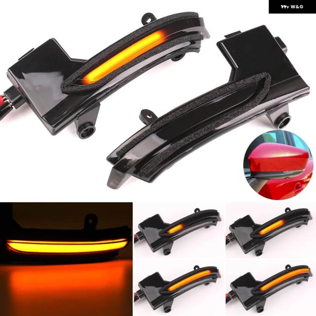 ブラック LED ダイナミック ウィンカー ブリンカー シーケンシャル インジケーター サイドミラー ライト ランプ マツダ 3 アクセラ マツダ 6 アテンザ 2017 2018