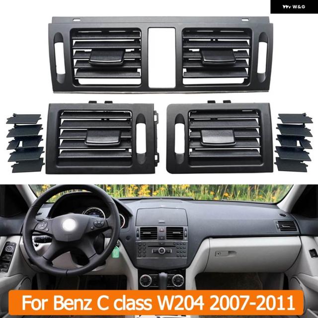 LHD RHD W204 エアコン AC ベント グリル アウトレット メルセデス ベンツ C クラス C180 C200 C220 C230 260 300 350 2007-2011